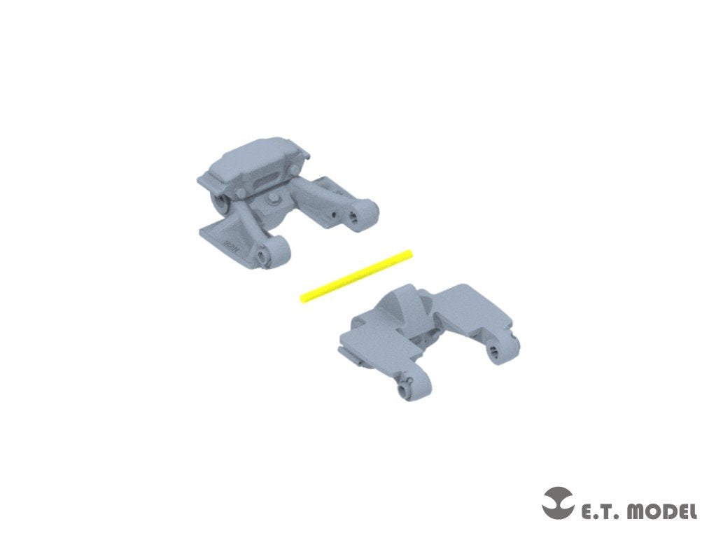 ET Modèle P35-066 Seconde Guerre mondiale allemand Sd.kfz.250/Sd.kfz.10 Pignons et maillons de chenille (imprimés en 3D) 1/35 – image 8