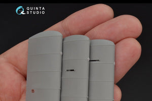 Intérieur imprimé en 3D et coloré sur papier décalcomanie Quinta Studio QD32050 pour Fokker Dr.1 (pour maquette Meng) à l&amp;#39;échelle 1/32 – immagine 8