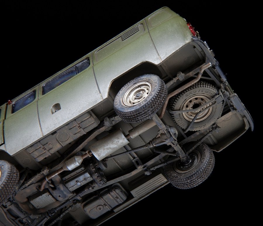 Zvezda 3644 Van militaire russe UAZ 3909 1/35 – immagine 5