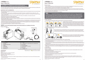 Sparmax DC40 VIZ - Mini compresseur d&amp;#39;air avec Silver Bullet Plus et tuyau de 2 m – image 2