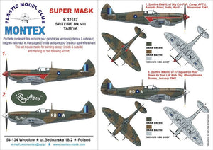 Montex K32187 Spitfire VIII 1/32