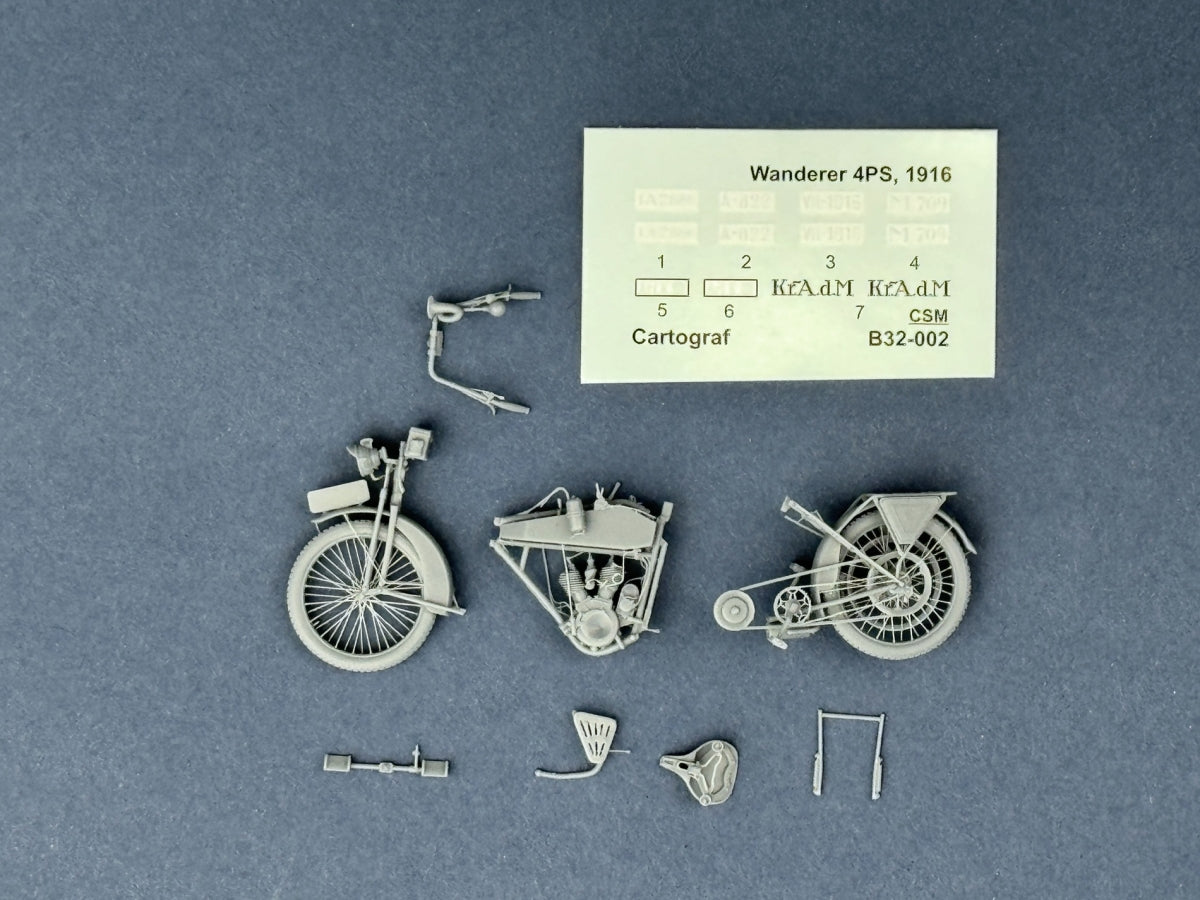 Copper State Models B32-002 Wanderer 4PS Moto 1916 1/32 – imagen 3