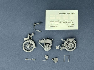 Copper State Models B32-002 Wanderer 4PS Moto 1916 1/32 – imagen 3