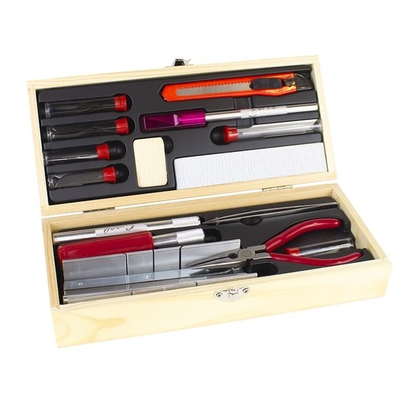 Coffret d&amp;#39;outils de luxe pour modélistes navals Excel Hobby Tools 44291