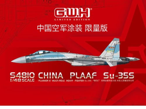 Great Wall Hobby S4810 Chine PLAAF Su-35S &amp;quot;Flanker E&amp;quot; 1/48