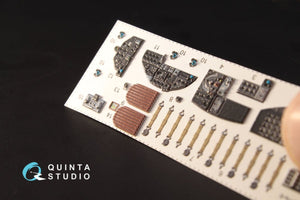 Quinta Studio QD72005 Pe-8/TB-7 3D-Printed &amp;amp; coloured Interior on decal paper for Zvezda 1/72 – zdjęcie 3