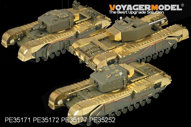 Voyager Model PE35177 WWII British Churchill Mk.III AVRE for AFV CLUB 35167 1/35 – zdjęcie 7