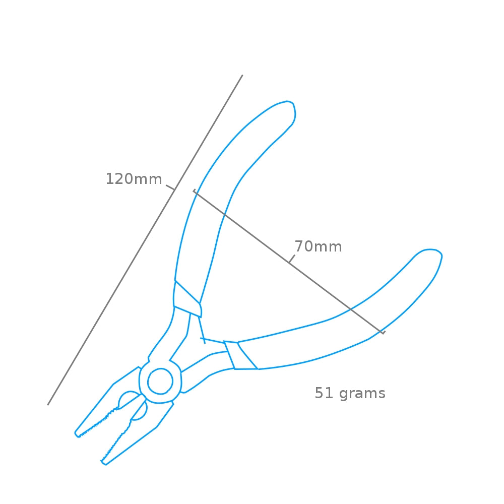 Pince combinée à bec plat Modelcraft PPL6001 (125 mm) – immagine 5