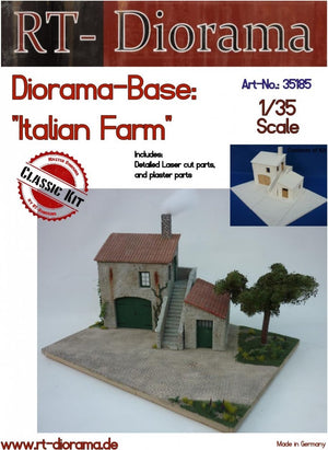 RT-Diorama 35185 Socle de diorama : « Ferme italienne » 1/35