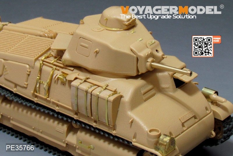 Voyager Model PE35766 WWII French SOMUA S35 Medium Tank Basic (For TAMIYA 35344) 1/35 – zdjęcie 3