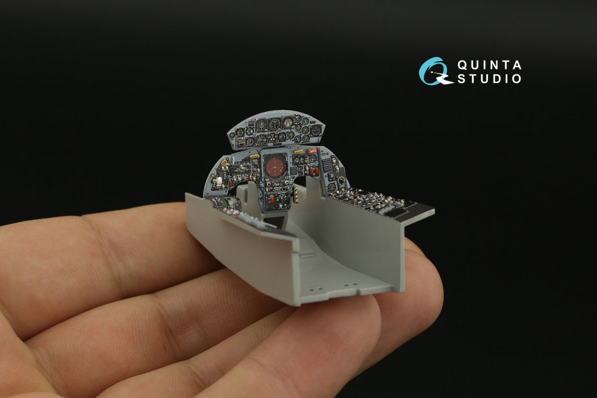 Intérieur coloré imprimé en 3D sur papier décalcomanie Quinta Studio QD32188 F-104J (Italeri) 1/32 – immagine 7