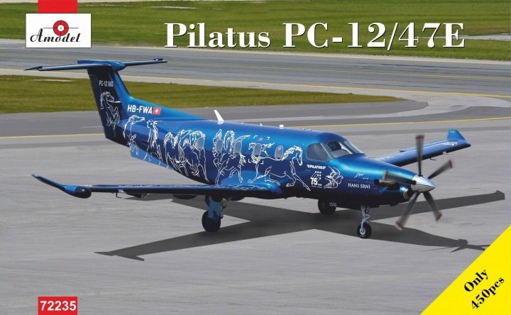 Maquette Amodel 72235 Pilatus PC-12/47E 1/72