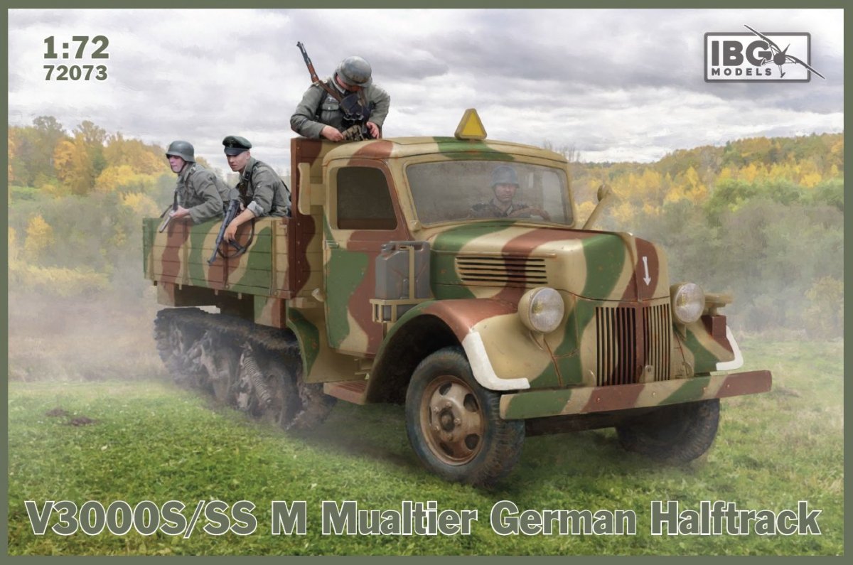 IBG 72073 V3000S/SS M Maultier Semi-chenillé allemand 1/72