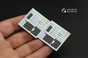 Intérieur imprimé en 3D et coloré sur papier décalcomanie Quinta Studio QD32119 F-15E (Tamiya) 1/32 – image 13