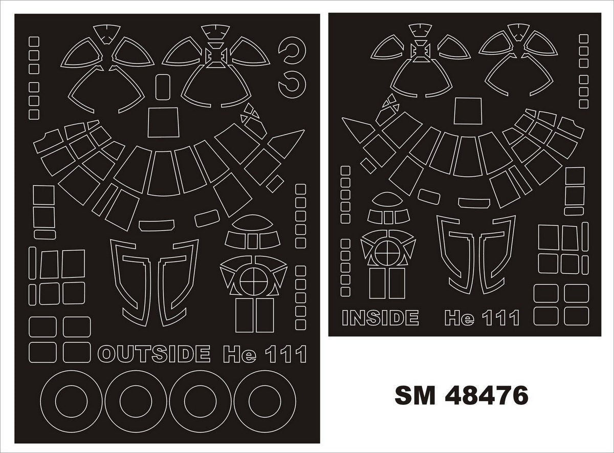 Montex SM48476 He 111H-3 ICM 1/48