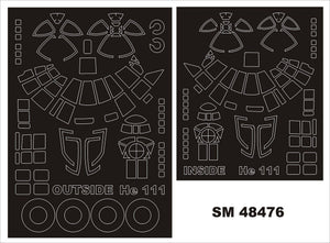 Montex SM48476 He 111H-3 ICM 1/48