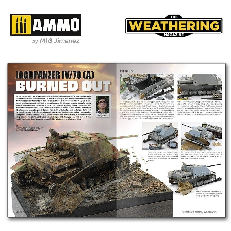 Munitions du Mig 4532-PO. The Weathering Magazine, numéro 33. BRÛLÉ (polonais) – immagine 7