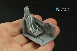 Intérieur coloré imprimé en 3D sur papier décalcomanie Quinta Studio QD32208 P-40F WarHawk (Trumpeter) 1/32 – image 6