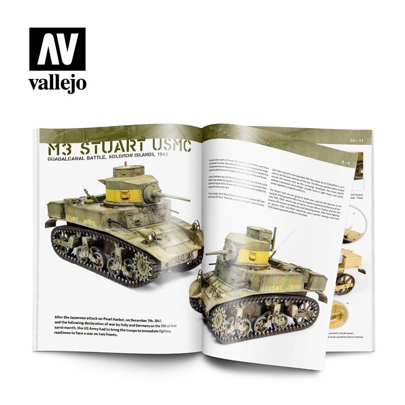 Vallejo 75019 Armée américaine de la Seconde Guerre mondiale en Europe et dans le Pacifique - ANGLAIS/ESPAGNOL – Bild 2