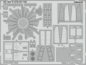 Eduard 491407 P-47D-25 MINIART 1/48 – image 2