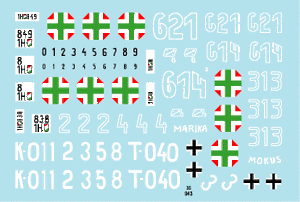 Star Decals 35-943 PzKpfw Hongrois IV et Hetzer 1/35  – immagine 2
