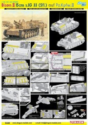 Dragon 6440 Bison II 15cm s.IG33 (Sfl.) auf Pz.Kpfw.II 1/35 – image 2