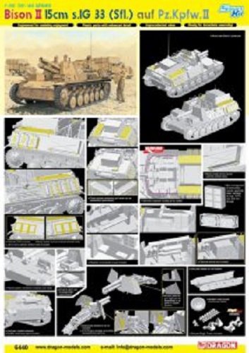 Dragon 6440 Bison II 15cm s.IG33 (Sfl.) auf Pz.Kpfw.II 1/35 – image 2