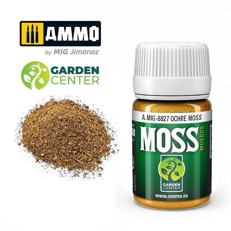 MUNITIONS de Mig Jimenez 8827 Ocre MOSS 35ml