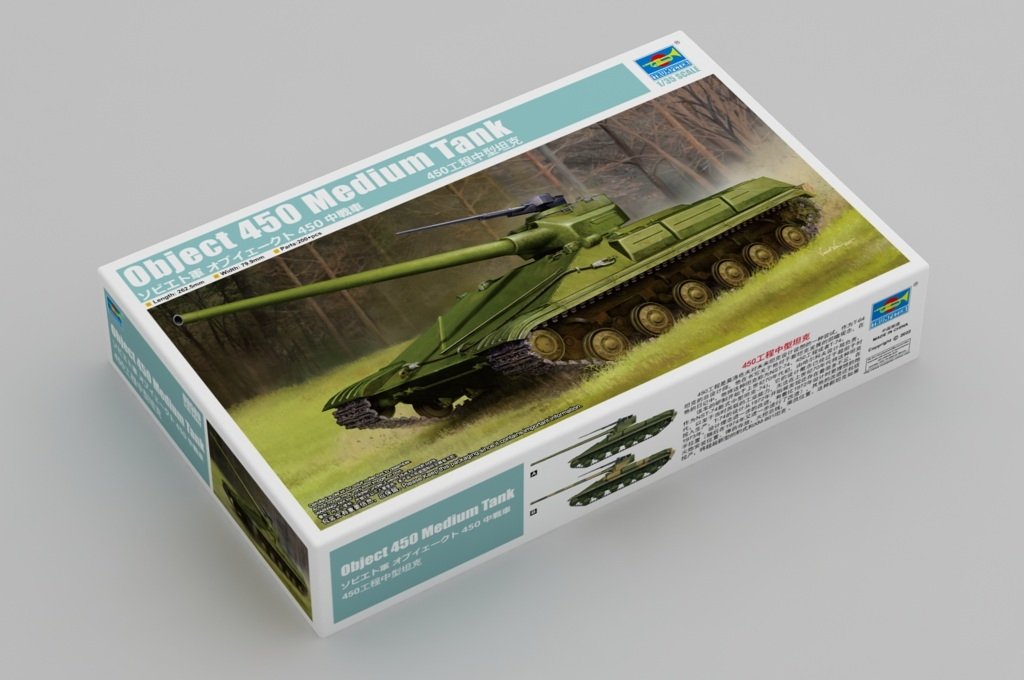 Trumpeter 09580 Object 450 Char moyen 1/35 – Bild 2