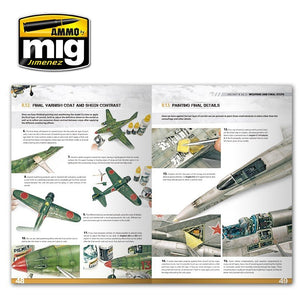 AMMO de Mig Jimenez 6054 ENCYCLOPÉDIE DES TECHNIQUES DE MODÉLISME D&amp;#39;AVIONS VOL.5 : ÉTAPES FINALES (Anglais) – immagine 3