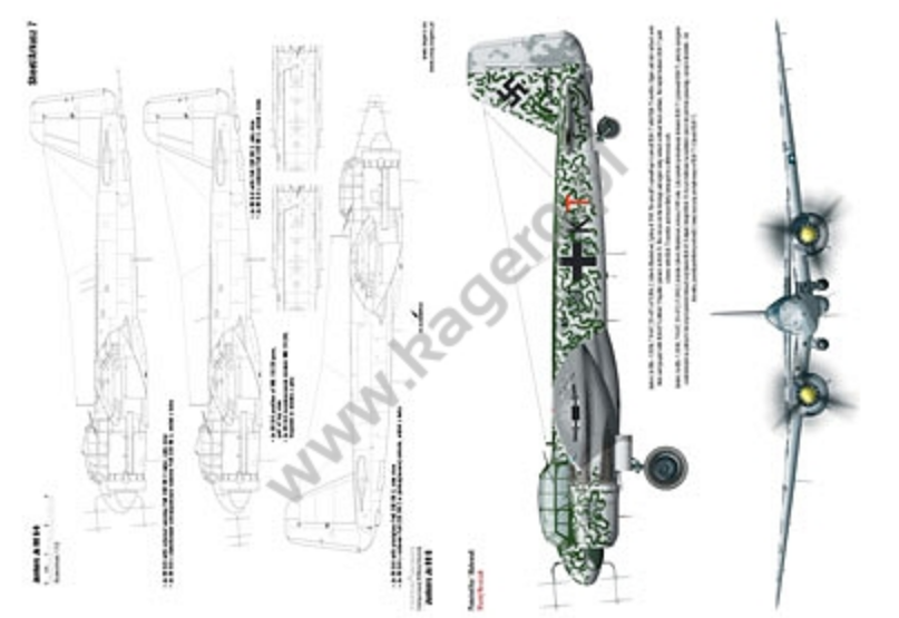 Kagero 7101 Junkers Ju 88 G EN/PL – immagine 3