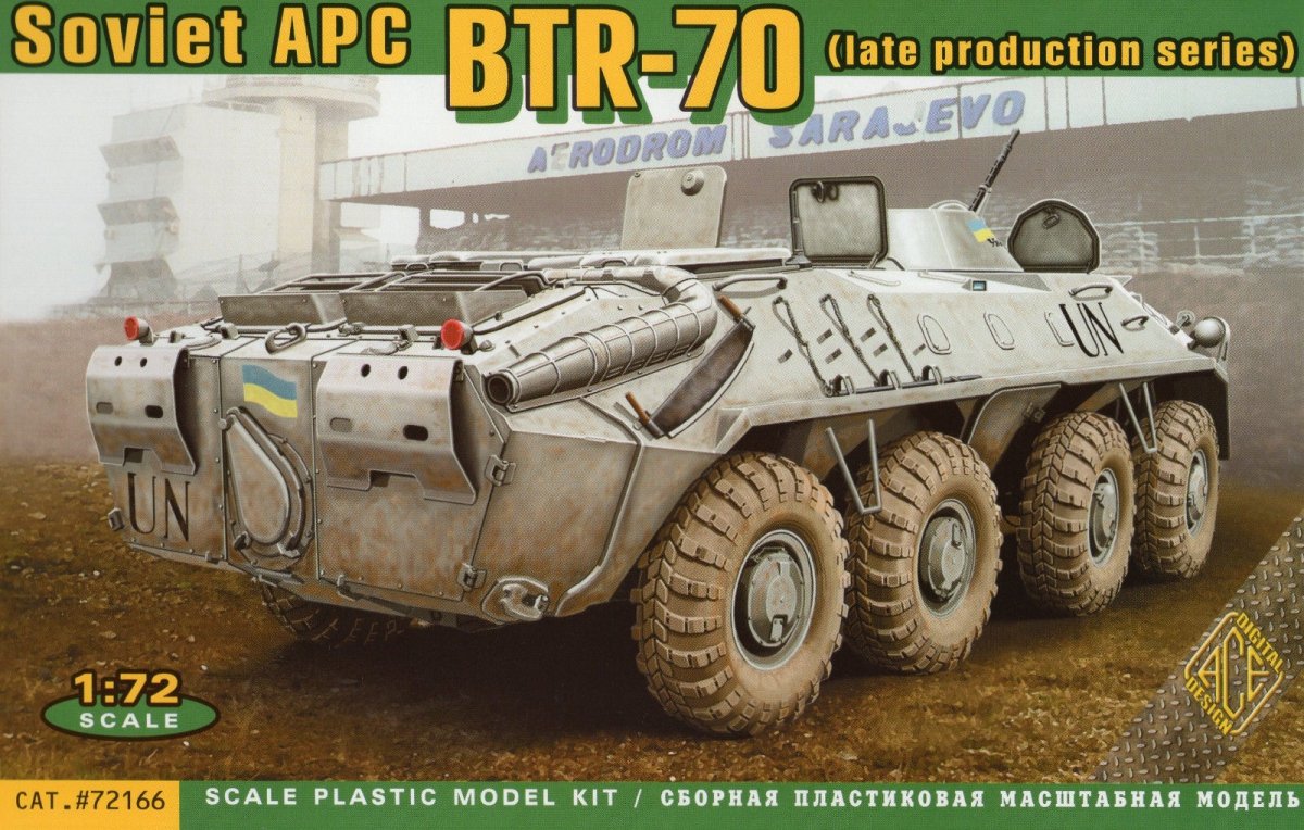 ACE 72166 BTR-70 APC (série de production tardive) (1/72)