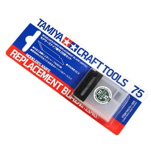 Tamiya 74075 LAMES DE COUTEAU POUR MODÉLISME 25 pièces.