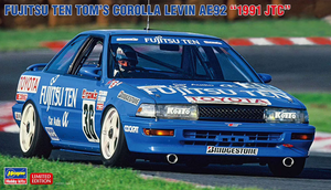 Hasegawa 20492 Fujitsu Ten Tom&amp;#39;s Corolla Levin AE92 &amp;quot;1991 JTC&amp;quot; 1/24