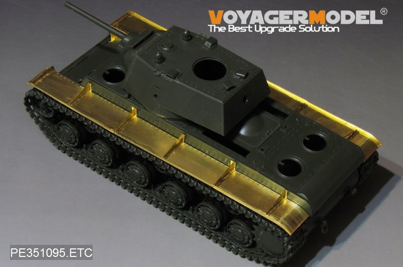Garde-boues de char russe KV-1 de la Seconde Guerre mondiale, modèle Voyager PE351095, pour Tamiya 1/35 – Bild 4