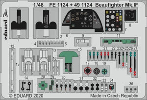 Maquette Eduard BIG49275 Beaufighter Mk. IF pour Revell au 1/48 – image 2