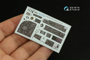 Intérieur imprimé en 3D et coloré sur papier décalcomanie Quinta Studio QD32108 A-6A Intruder (Trumpeter) 1/32 – Bild 10