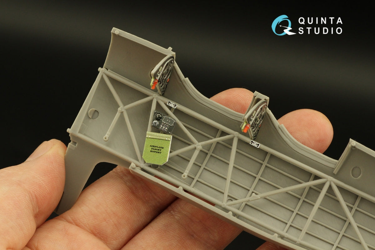 Quinta Studio QD32168 Pt-17 Kaydet Intérieur coloré imprimé en 3D sur papier décalcomanie (Roden) 1/32 – Bild 8