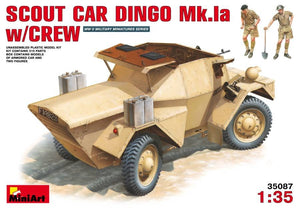 MiniArt 35087 Voiture de reconnaissance britannique DINGO Mk.Ia avec équipage (1/35)