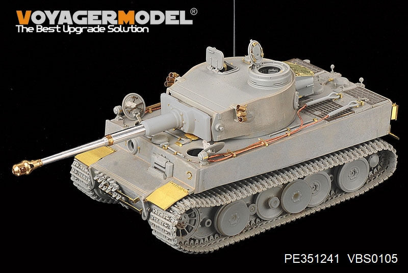 Maquette Voyager PE351241 Tiger I allemand de la Seconde Guerre mondiale, production initiale pour BORDER BT-014, échelle 1/35 – image 2