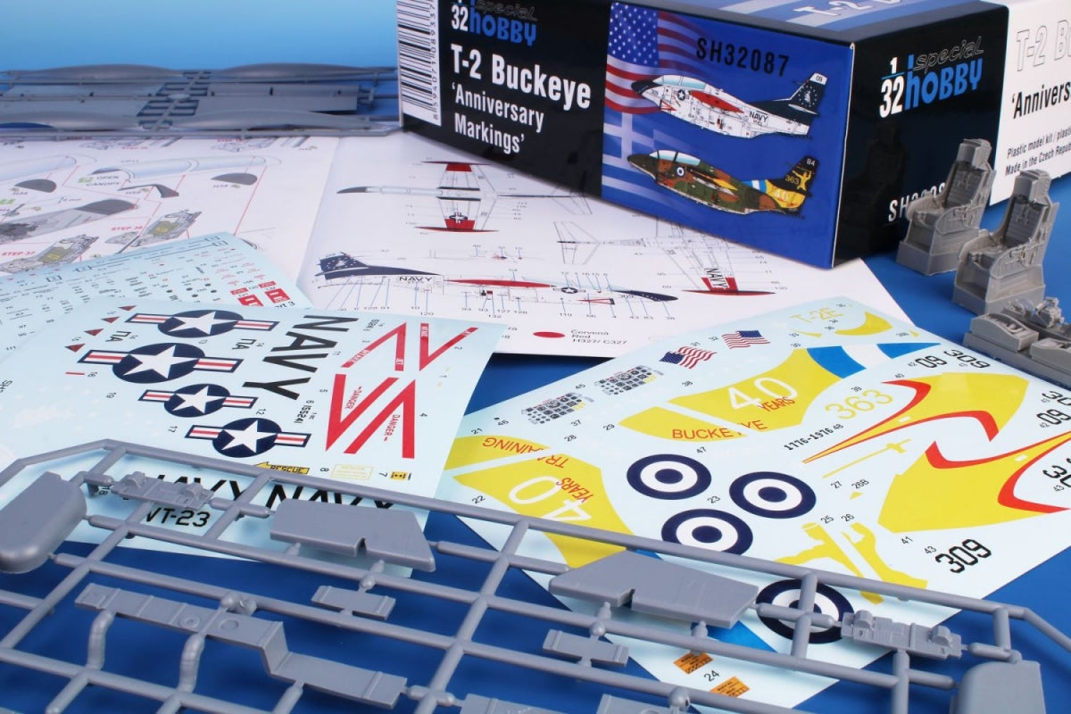 Special Hobby 32087 T-2 Buckeye Marquages ​​anniversaire 1/32 – immagine 4
