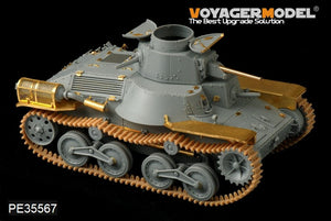 Maquette Voyager PE35567 Char léger japonais Type 95 de la Seconde Guerre mondiale, version initiale, pour DROGON 6767 au 1/35 – imagen 7