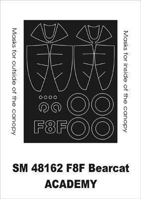 Montex SM48162 F8F Bearcat ACADEMY
