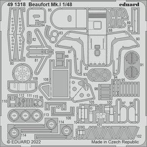Eduard BIG49360 Beaufort Mk. I PARTIE I ICM 1/48 – image 2