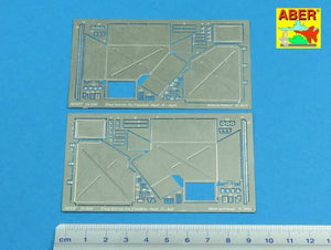 Aber 25020 Boîtes arrière pour (Sd.Kfz. 171) Panther Ausf.A (1/25) – immagine 2