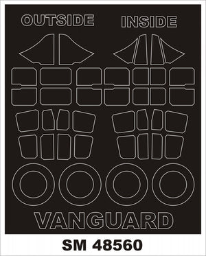 Montex SM48560 VANGUARD pour DORA WINGS 1/48