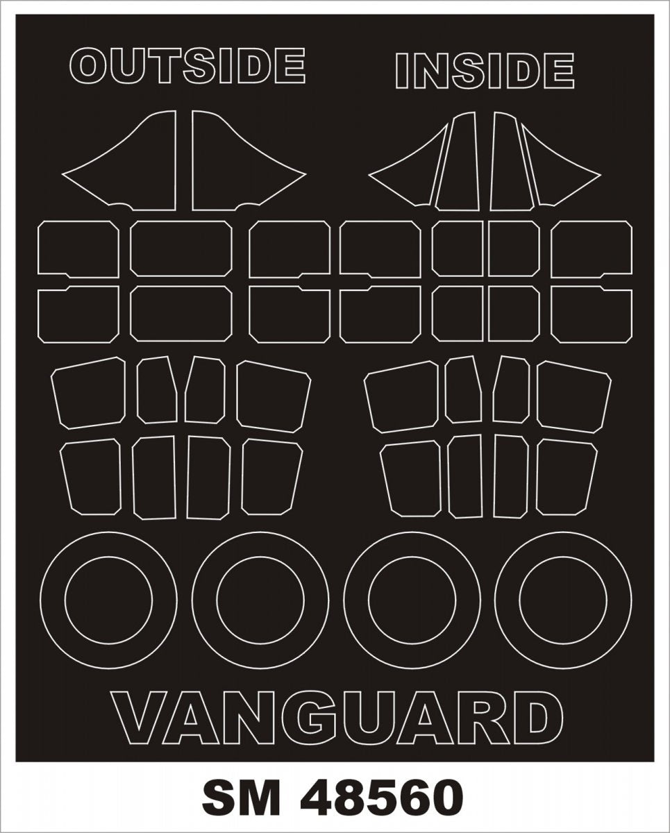 Montex SM48560 VANGUARD pour DORA WINGS 1/48