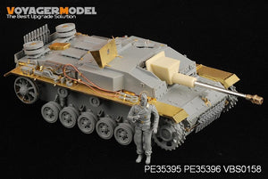 Maquette Voyager PE35395 StuG.III Ausf.F8 allemand de la Seconde Guerre mondiale, version de base (fin de production), pour DRAGON 6644, échelle 1/35 – image 5