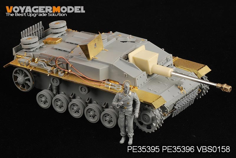 Maquette Voyager PE35395 StuG.III Ausf.F8 allemand de la Seconde Guerre mondiale, version de base (fin de production), pour DRAGON 6644, échelle 1/35 – image 5