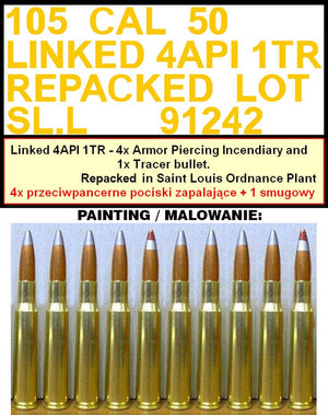 Boîtes de munitions Master GM-35-067 M2 pour fusil Browning M2 .50 - Utilisées pendant la Seconde Guerre mondiale (6 pièces) - OUVERTES 1/35 – image 8
